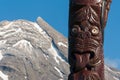 Traditional Maori carving Royalty Free Stock Photo