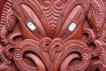 Traditional maori carving, New Zealand