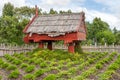 Traditional Maori village