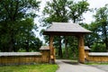 The traditional Maramures wooden gate