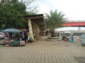 Traditional market at daylight