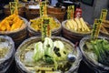 Traditional market in Japan