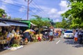 Traditional market in Mataram