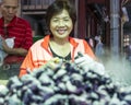 Traditional market in New Taipei City Royalty Free Stock Photo