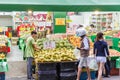 Traditional market in New Taipei City Royalty Free Stock Photo