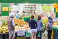 Traditional market in New Taipei City Royalty Free Stock Photo