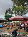 Traditional Marketplace at Lampung