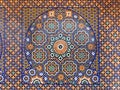 Traditional maroccan pattern background Royalty Free Stock Photo