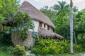 Traditional Mayan House, Chichen Itza, Mexico Royalty Free Stock Photo