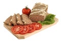Traditional meat dish for Easter (drob) Royalty Free Stock Photo