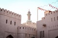 Traditional medieval architecture in Nizwa, Oman. Arabian Peninsula.