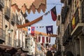 traditional medieval festival in the streets of Alcala de Henares, Madrid Spain