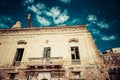 Traditional medieval house in Malta