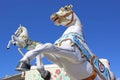 Traditional merry-go-round carousel horse