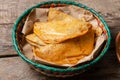 Mexican basket tacos also called de canasta Royalty Free Stock Photo
