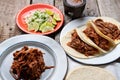 Mexican beef barbacoa tacos