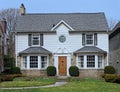 Traditional middle class two story house