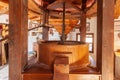 traditional mill for grinding different roasted cereals.