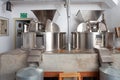 traditional mill to grind different types of toasted cereals