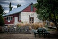 Traditional mixed materials built house on the South Island of New Zealand