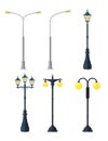 Traditional and Modern Outdoor Lamp Posts