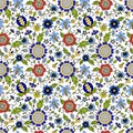 Traditional, modern Polish folk seamless pattern vector