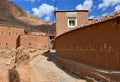 Traditional Moroccan berber village Royalty Free Stock Photo