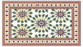 Traditional Moroccan Geometric Tile Pattern Vector, vector design Generative AI Royalty Free Stock Photo