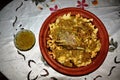 Traditional Moroccan Meat Rfissa