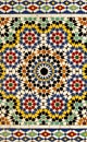 Traditional Moroccan tile pattern