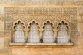 Traditional Moroccan window in moorish style