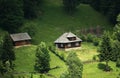 Traditional mountain house Royalty Free Stock Photo