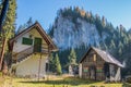 Traditional mountain house Royalty Free Stock Photo
