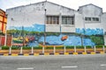 Traditional Mural at Kuala Selangor Town