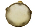 Traditional musical instument egyptian tambourine made of camel