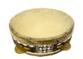 Traditional musical instument egyptian tambourine made of camel