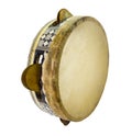 Traditional musical instument egyptian tambourine made of camel Royalty Free Stock Photo
