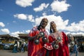 Traditional musicians in Marrakesh