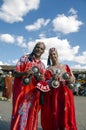 Traditional musicians in Marrakesh