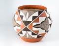 Traditional Native American Pueblo Pottery. Royalty Free Stock Photo