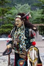 Traditional Native Blackfoot Chief Royalty Free Stock Photo