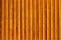 Traditional natural straw wicker texture, dirty weathered yellow background Royalty Free Stock Photo