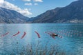 Traditional fish farm in Kotor Bay