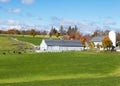 Traditional New England farm Royalty Free Stock Photo