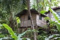 Traditional nipa hut Royalty Free Stock Photo