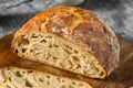 Traditional No Knead Peasant Bread