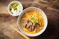 Traditional Northern Thai food Khao Soi