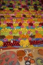 Traditional offering with fruit, day of the dead in mexico II