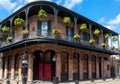 Traditional old building New Orleans Royalty Free Stock Photo
