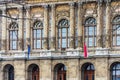 Traditional old buildings in Budapest